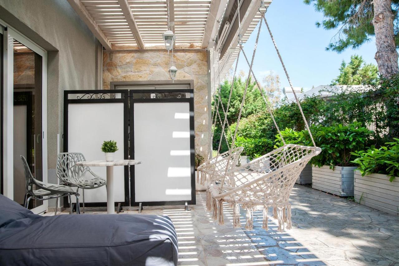 Alekos Luxury Suites Free 24H Transportation From - To Airport Artémida Eksteriør bilde